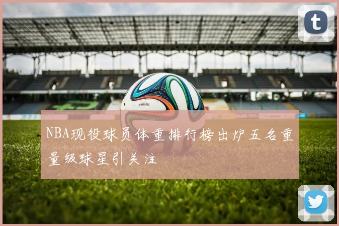 NBA现役球员体重排行榜出炉五名重量级球星引关注