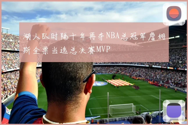 湖人队时隔十年再夺NBA总冠军詹姆斯全票当选总决赛MVP